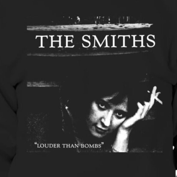 The Smiths Louder Than Bombs Vintage Rock Band Music Sweatshirt 24 - Picture 2 of 5